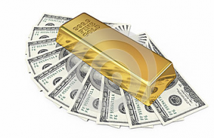 Gold and Currency Combination